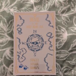 Nautical Themed Art Print with Skull Design